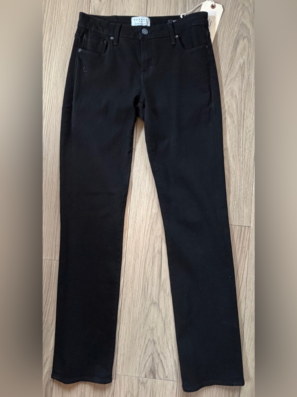 PARKER SMITH Runaround Sue Black Women’s Straight-Leg Jeans Sz 26